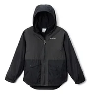Kurtki i płaszcze dla dziewczynek - Columbia Girl's Rainy Trails 2 kurtka polarowa z podszewką, wodoodporna kurtka przeciwdeszczowa (1 szt.) - miniaturka - grafika 1