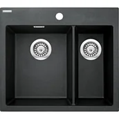 Zlewozmywaki - Deante Zlewozmywak Eridan ZQE G503 Grafitowy metalik - miniaturka - grafika 1