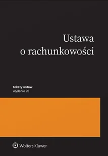 Ustawa o rachunkowości - Opracowanie zbiorowe - Prawo - miniaturka - grafika 1