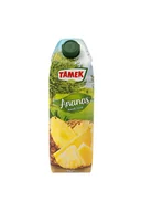 Napoje energetyczne i izotoniczne - Orzeźwiający napój ananasowy Tamek 1 L – tropikalny smak w butelce - miniaturka - grafika 1