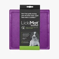 Miski dla psów - Mata LickiMat Soother dla psów fioletowa - miniaturka - grafika 1