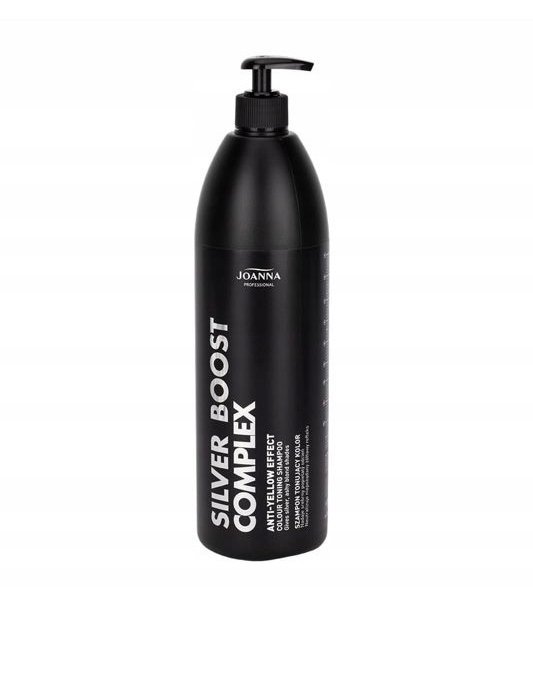 JOANNA PROFESSIONAL Silver Boost Complex Szampon tonujący kolor - srebrny 1000 ml