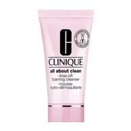 Pianki do mycia twarzy - Clinique All About Clean Rinse Off Foaming Cleanser Pianka oczyszczająca 30 ml - miniaturka - grafika 1