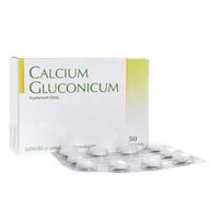 Witaminy i minerały - Hasco-Lek Calcium gluconicum 50 szt. - miniaturka - grafika 1