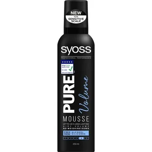 Syoss Pure Volume Pianka do włosów 250 ml - Kosmetyki do stylizacji włosów - miniaturka - grafika 1