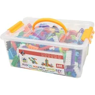 Klocki - ASKATO, klocki małych geniuszy basic 668 elementów - miniaturka - grafika 1