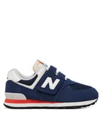 Buty dla chłopców - New Balance Sneakersy PV574VPN Niebieski - miniaturka - grafika 1