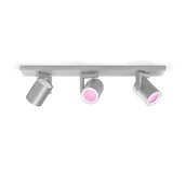Systemy inteligentnych domów - Philips Philips Hue Argenta Plate/Spiral 3x5.7W - Alu 915005762501 - miniaturka - grafika 1
