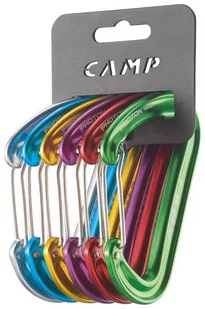 Camp Photon Wire Rack Pack Karabinek 6 szt 2021 Karabinki niezakręcane 2469 - Sprzęt wspinaczkowy - miniaturka - grafika 1