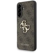 Etui i futerały do telefonów - Guess Etui Hardcase 4G Big Metal Logo do Galaxy A36 5G, brązowe - miniaturka - grafika 1