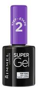 Lakiery do paznokci - Rimmel Super Gel Top Coat Lakier Nawierzchniowy - miniaturka - grafika 1