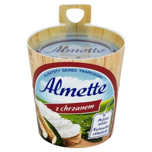 Almette - Serek twarogowy chrzanowy - Sery - miniaturka - grafika 1