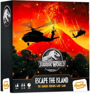 Jurassic World - Ucieczka z Wyspy Cartamundi - Gry planszowe - miniaturka - grafika 1