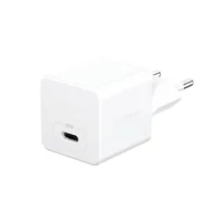Etui i futerały do telefonów - PanzerGlass empower by ® Turbo 30W Charger Single USB-C EU Plug Silver White Przezroczysta ochrona ekranu Uniwersalne 1 szt. - miniaturka - grafika 1