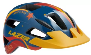 Kask Rowerowy Lazer Lil’Gekko Star Xs (46-50 Cm) Granatowo-Żółty - Kaski rowerowe - miniaturka - grafika 1