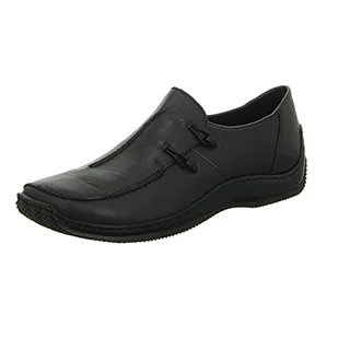 Rieker L1751 Damskie Pantofle, Czarny, 41 EU - Moda i Uroda OUTLET - miniaturka - grafika 1