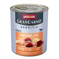 Mokra karma dla psów - animonda GranCarno Adult Sensitiv Kurczak i ryż 6x800 g - miniaturka - grafika 1