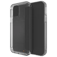 Etui i futerały do telefonów - Etui Gear4 D3O Wembley Flip Wallet do iPhone 12 / 12 Pro przezroczysty/clear - miniaturka - grafika 1