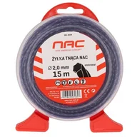 Akcesoria do kos i kosiarek - NAC Żyłka do kosy i podkaszarki 001-0038 - miniaturka - grafika 1