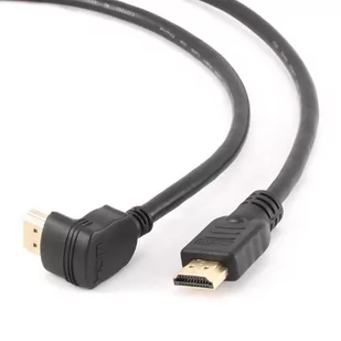 Impakt KABEL DO MONITORA HDMI(19PIN) v1.4 M/M 3M KĄTOWY (0745-001) - Kable - miniaturka - grafika 2