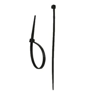 Dedra Nylonowe opaski zaciskowe czarne 3,6x200mm 11C36202 Dom001075 - Pozostałe wyposażenie warsztatu - miniaturka - grafika 1