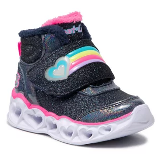 Kozaki damskie - Skechers Kozaki Brilliant Rainbow 302669N/NVPK Nvy/Pnk - grafika 1