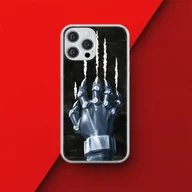 Etui i futerały do telefonów - Etui Czarna Pantera 014 Marvel Nadruk pełny Czarny Producent: Xiaomi, Model: REDMI 10C - miniaturka - grafika 1