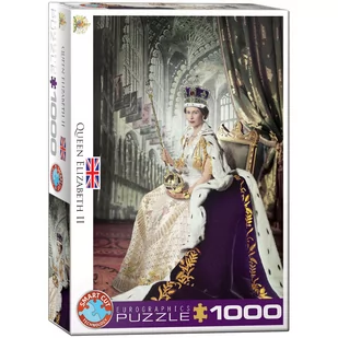 Eurographics Puzzle 1000 Queen Elizabeth II 6000-0919 - - Puzzle - miniaturka - grafika 1