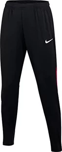 Nike Spodnie damskie W Nk Df Acdpr Pant Kpz, czarne/jasne Crimson/White, DH9273-013, XL - Spodnie rowerowe - miniaturka - grafika 1