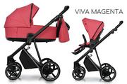 Wózki dziecięce - ROAN IVI 2w1 Viva Magenta - miniaturka - grafika 1