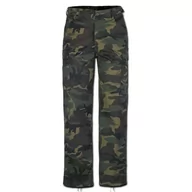 Odzież trekkingowa męska - Spodnie myśliwskie męskie Brandit BDU Ranger Woodland - miniaturka - grafika 1