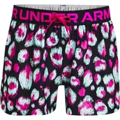 Spodnie i spodenki dla dziewczynek - Spodenki krótkie dziewczęce Under Armour Play Up Printed Shorts - miniaturka - grafika 1
