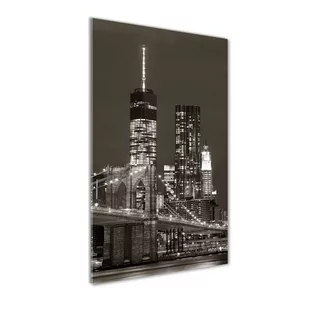 Foto obraz na szkle Manhattan Nowy Jork - Obrazy i zdjęcia na płótnie - miniaturka - grafika 1
