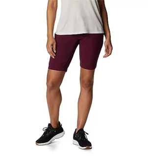 Spodnie damskie - Columbia Spodnie damskie Saturday Trail Long Shorts, Marionberry, 6 - grafika 1