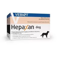 Suplementy i witaminy dla psów - NUTRIFARM Hepaxan Dog Preparat Dla Psów Regenerujący Wątrobę 60 Tabletek - miniaturka - grafika 1
