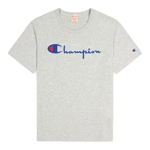 Koszulka sportowa męska Champion Reverse Weave Script Logo - Koszulki sportowe męskie - miniaturka - grafika 1