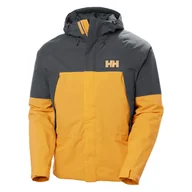 Kurtki narciarskie - Męska Kurtka ocieplana HELLY HANSEN BANFF INSULATED JACKET 63117_328 – Pomarańczowy - miniaturka - grafika 1