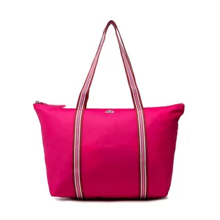 Torebki damskie - Lacoste Torebka L Shopping Bag NF3618YA Pink Peacock - grafika 1
