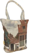Torby i wózki na zakupy - Torba na ramię shopper Uliczka Jan Vermeer - miniaturka - grafika 1