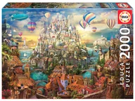 Puzzle - Educa, Puzzle, Miasto ze snu, 2000 el. - miniaturka - grafika 1