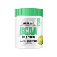 Aminokwasy - BCAA Powder HIRO.LAB 400g Green Apple Sorbet - miniaturka - grafika 1