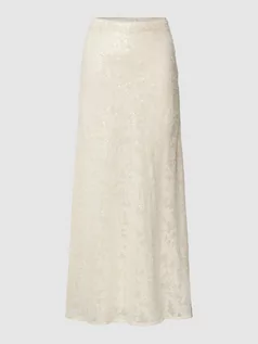 Spódnice - Długa spódnica z cekinowym obszyciem model ‘Vicky Sequins’ - grafika 1