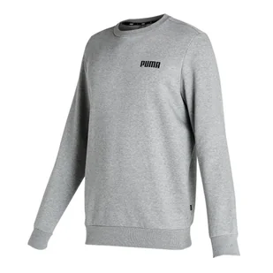 Bluza męska Puma ESS CREW FL szara 84746003-S - Bluzy męskie - miniaturka - grafika 1