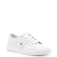 Trampki damskie - LAUREN RALPH LAUREN Skórzane trampki JANSON II - miniaturka - grafika 1