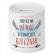 Skarbonki - Skarbonka Dla Rzecznika na Urodziny na Prezent z Nadrukiem ze Zdjęciem + Opakowanie na prezent (wzór 03) - miniaturka - grafika 1