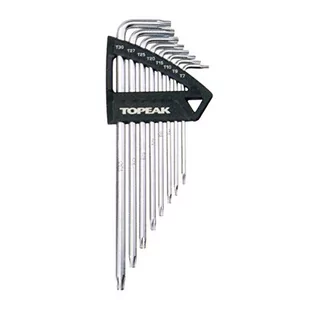 Topeak Zestaw kluczy TOPEAK Torx czarny-srebrny TPS-SP05 - Narzędzia rowerowe - miniaturka - grafika 1