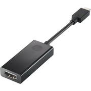 Adaptery i przejściówki - HP Hewlett Packard 2pc54aa Pavilion USB-C-to-HDMI-2.0-adapter Czarny 2PC54AA#ABB - miniaturka - grafika 1
