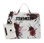 Torebki damskie - Steve Madden Damska teczka z nadrukiem Bevelin, biały kwiatowy, jeden rozmiar, biały kwiecisty, Rozmiar Uniwersalny - miniaturka - grafika 1