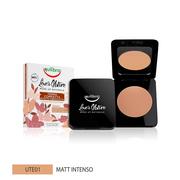 Bronzery i konturowanie twarzy - Equilibra Love's Nature Compact Bronzing Powder Matt Intenso 8,5g - miniaturka - grafika 1