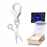 Wisiorki - ZAWIESZKA SREBRNA 925 Wisząca z Nożyczkami Fryzjer Nożyczki dla Fryzjerki - miniaturka - grafika 1